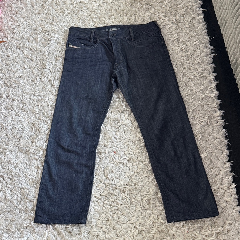 Men's Dark Blue Diesel Jeans